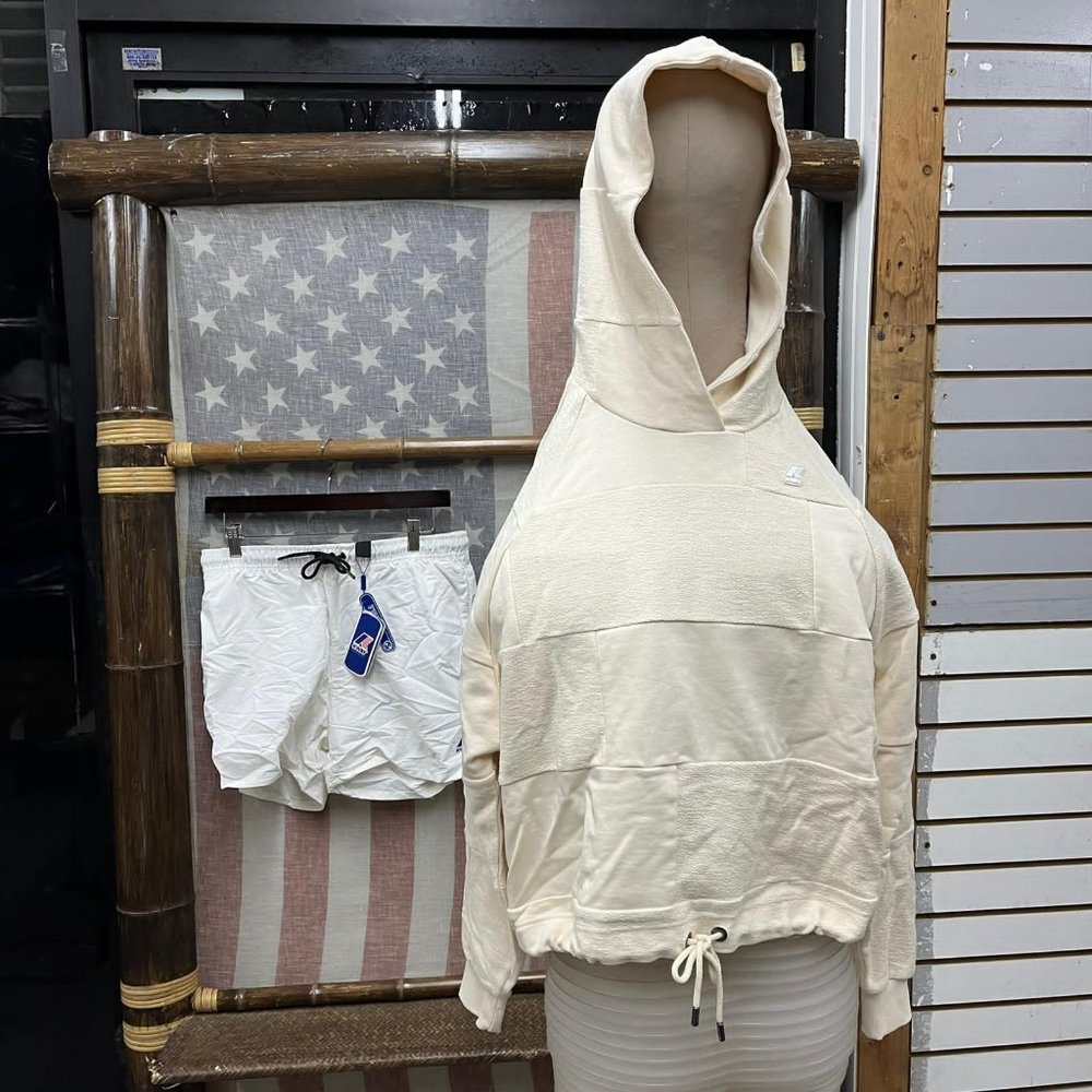 NWT K-Way 2pc Hoodie Short set